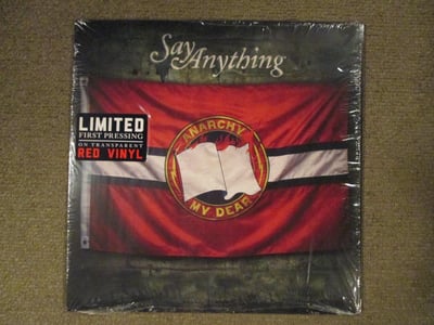 Say Anything - Anarchy, My Dear LP 12" (Translucent Red Vinyl) - /3800