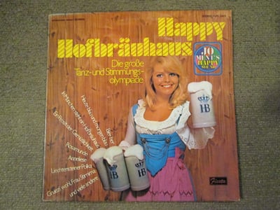 WORLD: Fiesta Records: Happy Hofbrauhaus LP 12" (Black Vinyl)