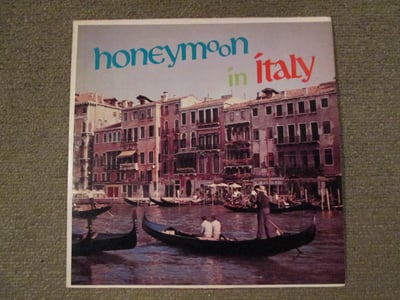 WORLD: Roberto Rossani And His Orchestra: Honeymoon In Italy LP 12" (Black Vinyl)
