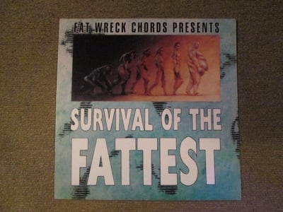 V/A: Fat Wreck Chords Presents - Survival Of The Fattest Compilation 12" LP (Black Vinyl)