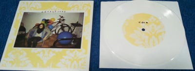 Adventures- S/T (White)/200 First Pressing 2012 No Sleep Subscription