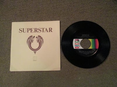 Jesus Christ Superstar - Superstar 7" (Black Vinyl)