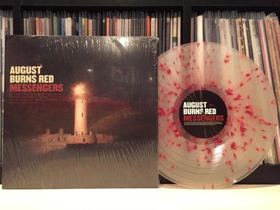 August Burns Red - Messengers (Second Press: Clear w/ Red Splatter /700)