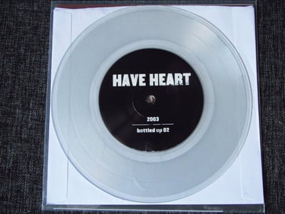 Have Heart - 2003 Demo (Bottled Up) 7" 4th press - Clear / 44