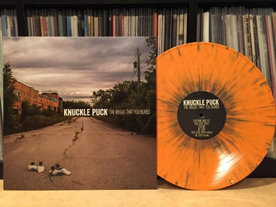 Knuckle Puck - The Weight That You Buried (Fourth Press: Orange w/ Teal Splatter w/ Etched B-Side /300)