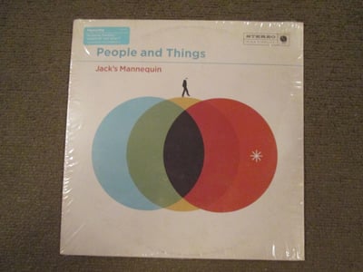 Jack's Mannequin - People And Things LP 12" (Black Vinyl)