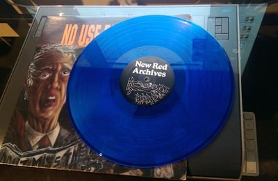 No Use For A Name - 12" - Don't Miss The Train (blue w/ black label)