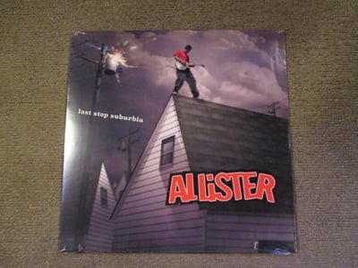 Allister - Last Stop Suburbia LP 12" (Red/White Starburst Vinyl) - /200