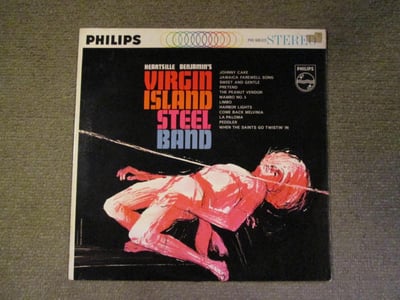 WORLD: Heartsille Benjamin's Virgin Island Steel Band LP 12" (Black Vinyl)