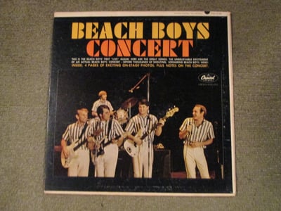The Beach Boys - Beach Boys Concert LP 12" (Black Vinyl)
