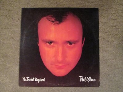 Phil Collins - No Jacket Required LP 12" (Black Vinyl)