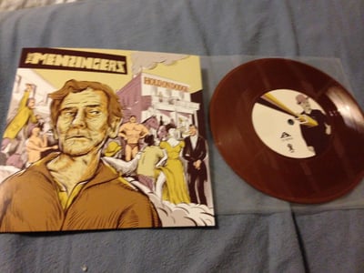 The Menzingers "Hold On Dodge" Red Scare Records. ?? Press. Brown/???