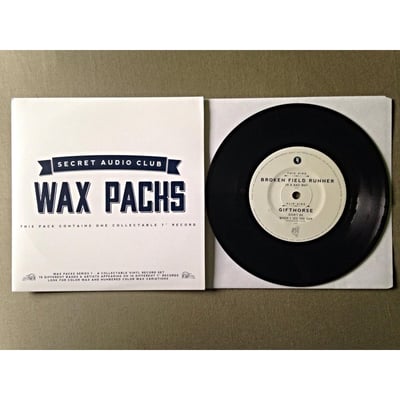 Wax Packs Vol. 1 - #4 - Broken Field Runner - Gifthorse - Black - /747 - Secret Audio Club