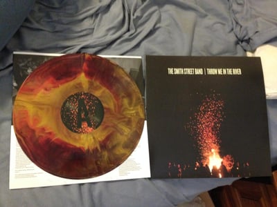 The Smith Street Band "Throw Me In The River" SideOneDummy. 1st Press. Red/Yellow/Black Starburst/500.