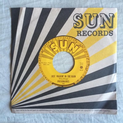 The Prisonaires - Just Walkin' In The Rain / Baby Please - Black (Sun 2013 Reissue)