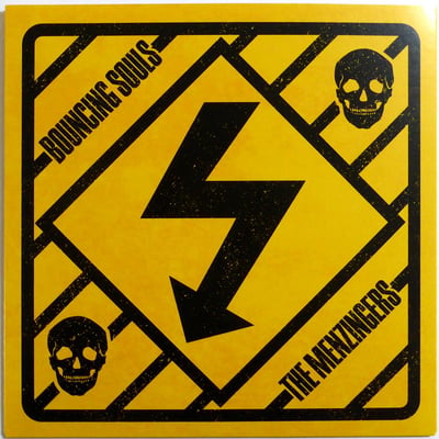 Bouncing Souls, The / Menzingers, The - Split 7" - Yellow/Black w/Splatter (Mailorder Version) /500