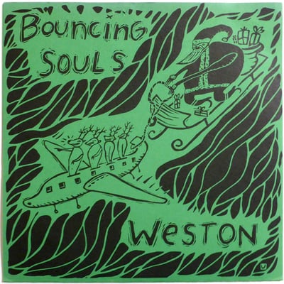 Bouncing Souls, The / Weston - Do They Know It's Christmas Split - Black