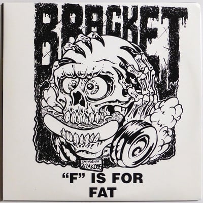 Bracket - F Is For Fat - Black