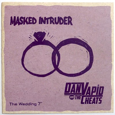 Masked Intruder / Dan Vapid And The Cheats - The Wedding - 1st Press - Purple /100