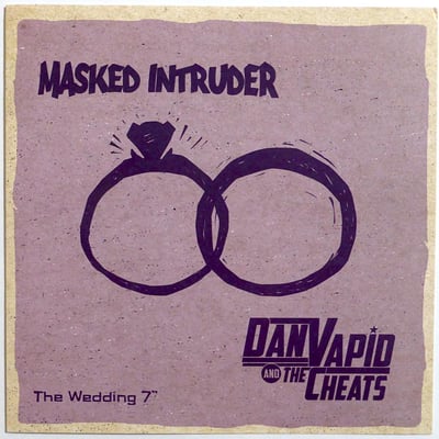 Masked Intruder / Dan Vapid And The Cheats - The Wedding - 2nd Press - Opaque Purple /200