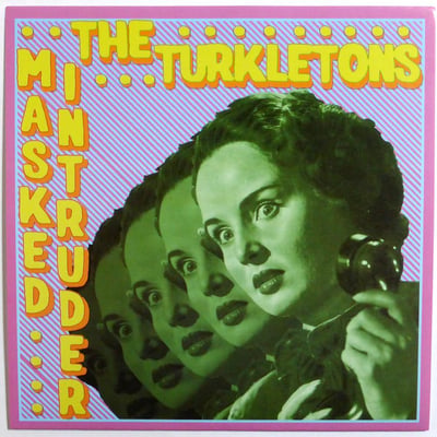 Masked Intruder / Turkletons - Split - 1st Press - Black /250
