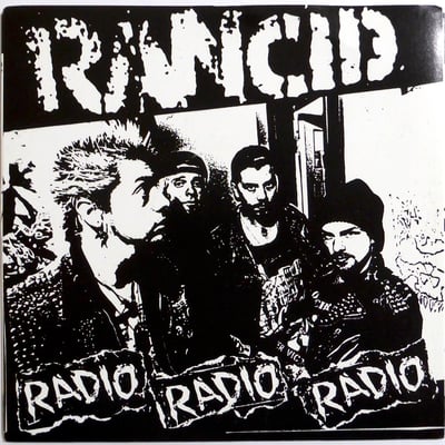Rancid - Radio Radio Radio - 2nd Press - Black
