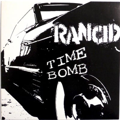 Rancid - Time Bomb - Out Of Step Press - Black