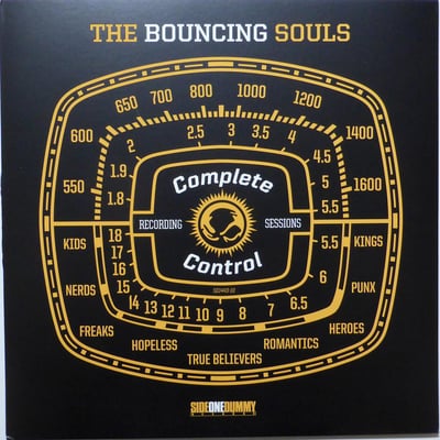 Bouncing Souls, The - Complete Control Sessions - Black w/Yellow Splatter /300