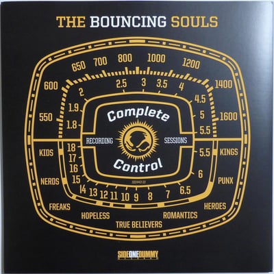 Bouncing Souls, The - Complete Control Sessions - Yellow w/Black Splatter /300