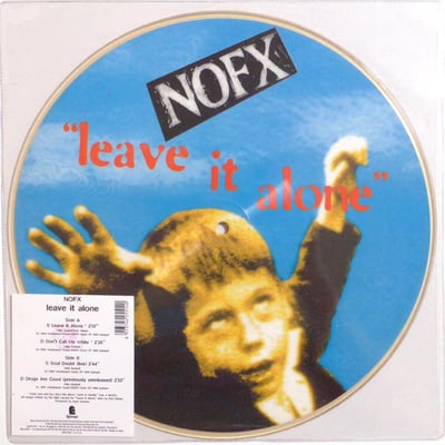 NOFX - Leave It Alone - Picture Disc (with clear edge) /5000