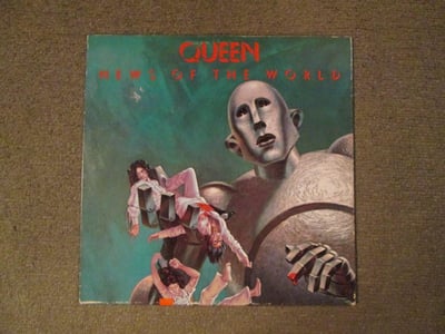 Queen - News Of The World LP 12" (Black Vinyl)