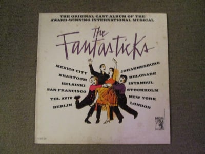 OST: The Fantasticks - The Original Cast Album LP 12" (Black Vinyl)