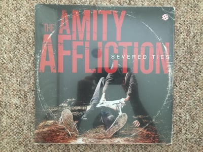 The Amity Affliction | Severed Ties | 2015 | White w/ Red Splatter | /300 | Sealed