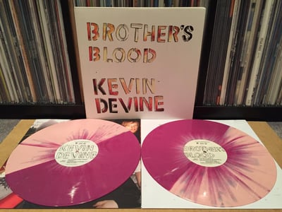 Kevin Devine - Brother's Blood 2xLP (Second Press: Half Pink/Half Purple w/ Splatter /200)