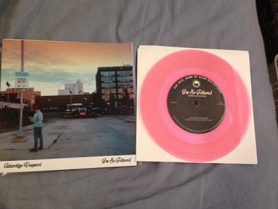 Antarctigo Vespucci "I'm So Tethered" Asian Man Records. 1st Press. Fluorescent Orange/500