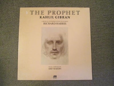OTHER: The Prophet: Kahlil Gibran (A Musical Interpretation featuring Richard Harris) LP 12" (Black Vinyl)