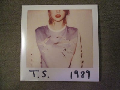 Taylor Swift - 1989 Double LP 12" (Black Vinyl)