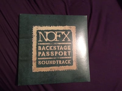 NOFX - Backstage Passport Soundtrack - green w/gold /525