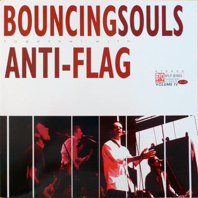 Bouncing Souls, The / Anti-Flag - The BYO Split Series: Vol. 4 - Black