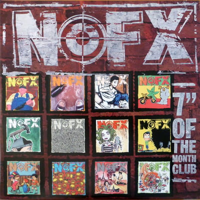 NOFX - 7-Inch Of The Month Club - 30th Anniversary Box Set - Pink /1000