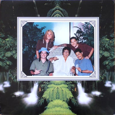NOFX - HOFX - Clear Green w/Blue, Red, Yellow, White, Green Splatter /7300