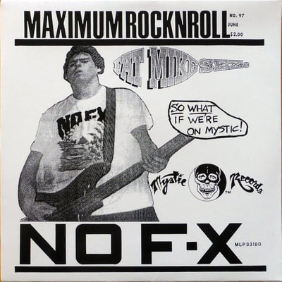 NOFX - Maximum Rocknroll - Black /500