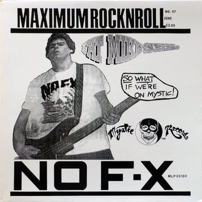 NOFX - Maximum Rocknroll - Grey /500