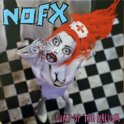 NOFX - Pump Up The Valuum - Euro Press - Light Blue