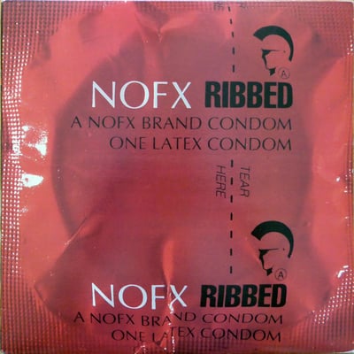 NOFX - Ribbed - 1st Press - Pale Yellow /500