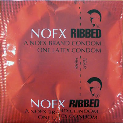 NOFX - Ribbed - Opaque Red /500