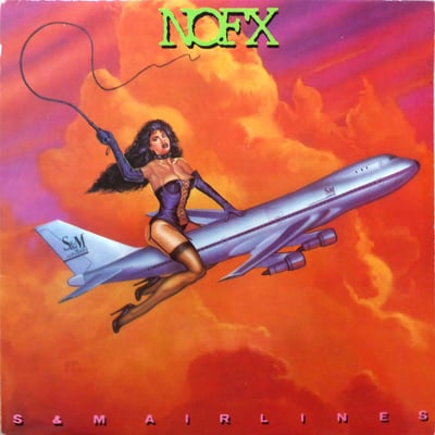 NOFX - S&M Airlines - 1st Press - Black /15000