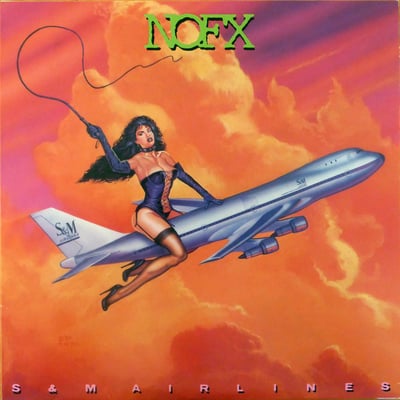 NOFX - S&M Airlines - 4th Press - Black