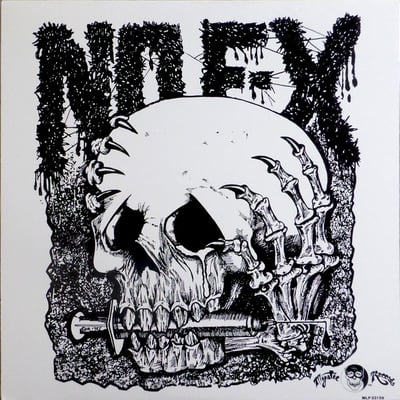 NOFX - The Album - 2nd Press - Black (with Mystic newsletter)