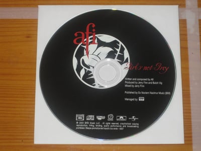 AFI Girl's Not Grey 2003 DreamWorks French promo (Card sleeve)
